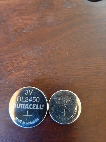 3 Volt coin cell battery sizes vary as shown here. They are both a 3v lithium battery.